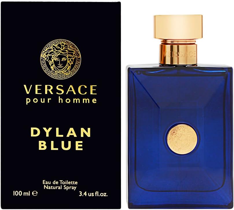 VERSACE Pour Homme Sealed Dylan Blue Eau de Toilette, 3.4 Oz/100ml