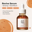 Beauty of Joseon Revive Snail Mucin Ginseng Serum Hydrating Peptide Facial Moisturizer Dark Spot Acne