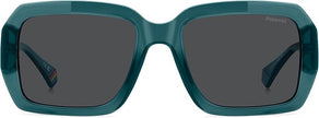 POLAROID PLD 6223/S/X ZI9 TEAL 54/19/140 Unisex Sunglasses