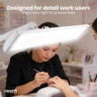 New /open box Neatfi Ultra 3,500 Lumens LED Desk Lamp – 45W, 26” Wide Metal Shade-9507LED-C