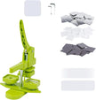 USED LIKE NEW  SQUARE Badge Maker Button Press Machine with Free Button Parts -DC-109