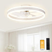 USED/LIKE NEW VOLISUN Low Profile Ceiling Fans 15.7 inch with Lights and Remote,