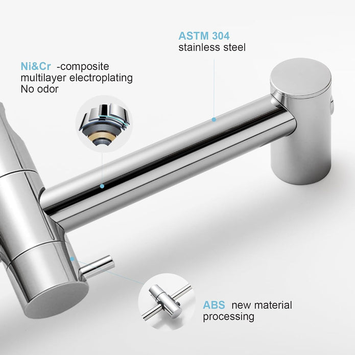 NEW/OPEN BOX OFFO Shower Slide Bar Combo,33 in  Slide Bar with 6-Mode High Pressure Handheld Shower Head