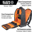 DEMO/LIKE NEW Klein Tools 62805BPTECH 28-Pocket Laptop Backpack Tool Bag, Extra-Large Tech Tool Backpack