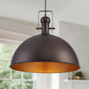 NEW ALAISLYC 18 Inch Oil Rubbed Bronze Farmhouse Pendant Lights