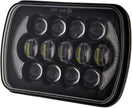 SXMA (Pair of 5 x 7 inch 6 x 7 inch LED headlights with high and low beam DRL for Jeep Wrangler YJ Cherokee