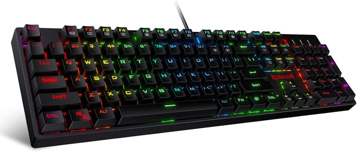 Redragon K582 SURARA RGB Gaming Keyboard, 104 Standard Layout N-Key Rollover Mechanical Keyboard