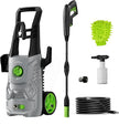 USED/LIKE NEW PATOOLIO Pressure Washer,1600W , 4000PSI 2.6 GPM Max Power Washer with Foam Cannon 23FT Hose-W6