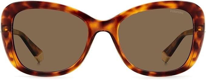 Polaroid Womens Pld 4132/S/X Sunglasses HAVANA 53-19-145