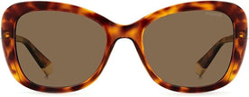 Polaroid Womens Pld 4132/S/X Sunglasses HAVANA 53-19-145