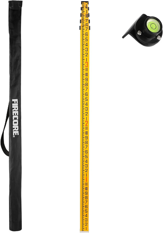 Firecore 16-Foot Aluminum Grade Rod with Carrying Case - FLR500C