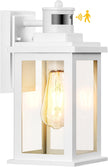 NEW/OPEN BOX VIANIS Motion Sensor Light Outdoor, Outdoor Wall Lights Wall Mount, White /V81251W