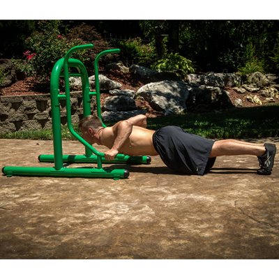Stamina Outdoor Fitness Workout Multi-Station Green / 65-1380