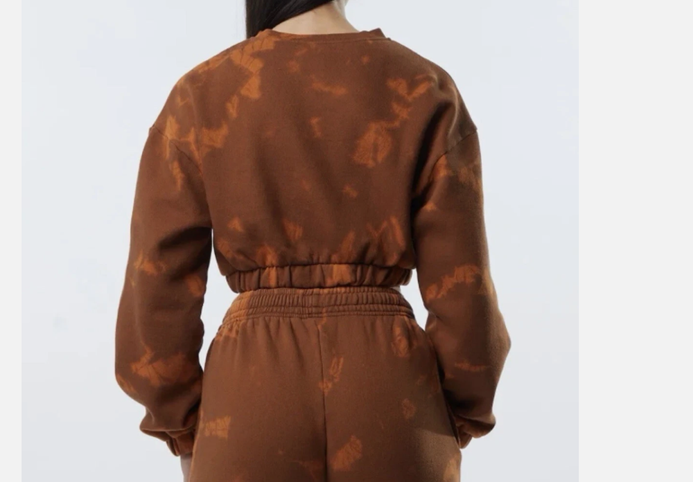 New ALPHALETE Women’s Washed Oversized Sweater- Penny  Size XXL (240407)