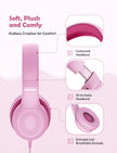 NEW Mpow CH6S Kids Headphones with Microphone Over Ear, BH297B