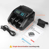 OPEN BOX MUNBYN Money Counter Machine Canadian,IMC51 Black