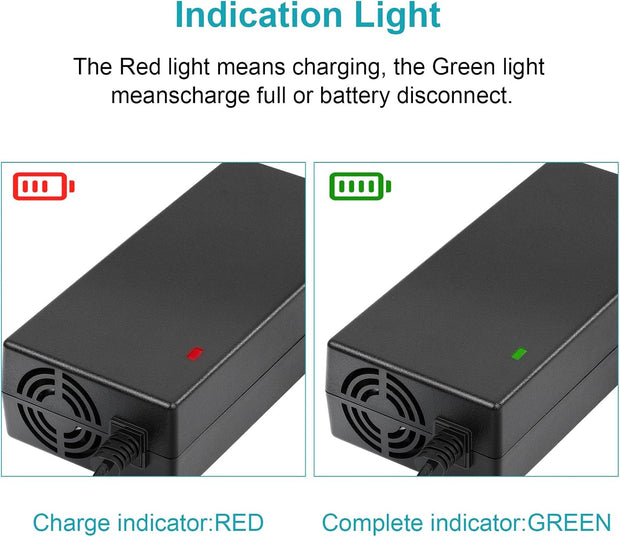 54.6V 2A Li-ion Battery Charger - Li13S99A(B) - 100-240VAC