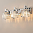 New FDPBY Modern Crystal Bathroom Vanity Light 3-Lights Chrome- JW-003