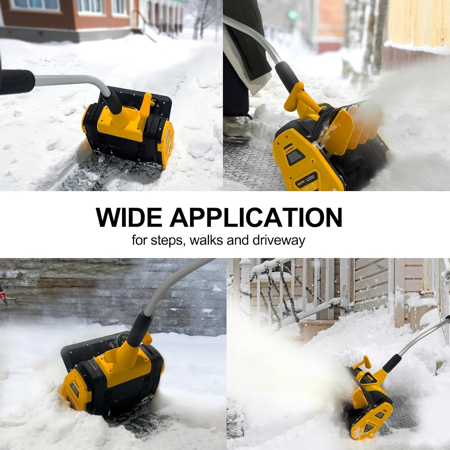 New 40V Cordless Snow Shovel MFSS001 Compatible with Dewalt 20V Battery-Tool Only, Snow Thrower
