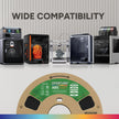 Case of 10 KG OVERTURE ABS Filament 1.75mm, High Strength; Heat-Resistant 3D Printer Filament