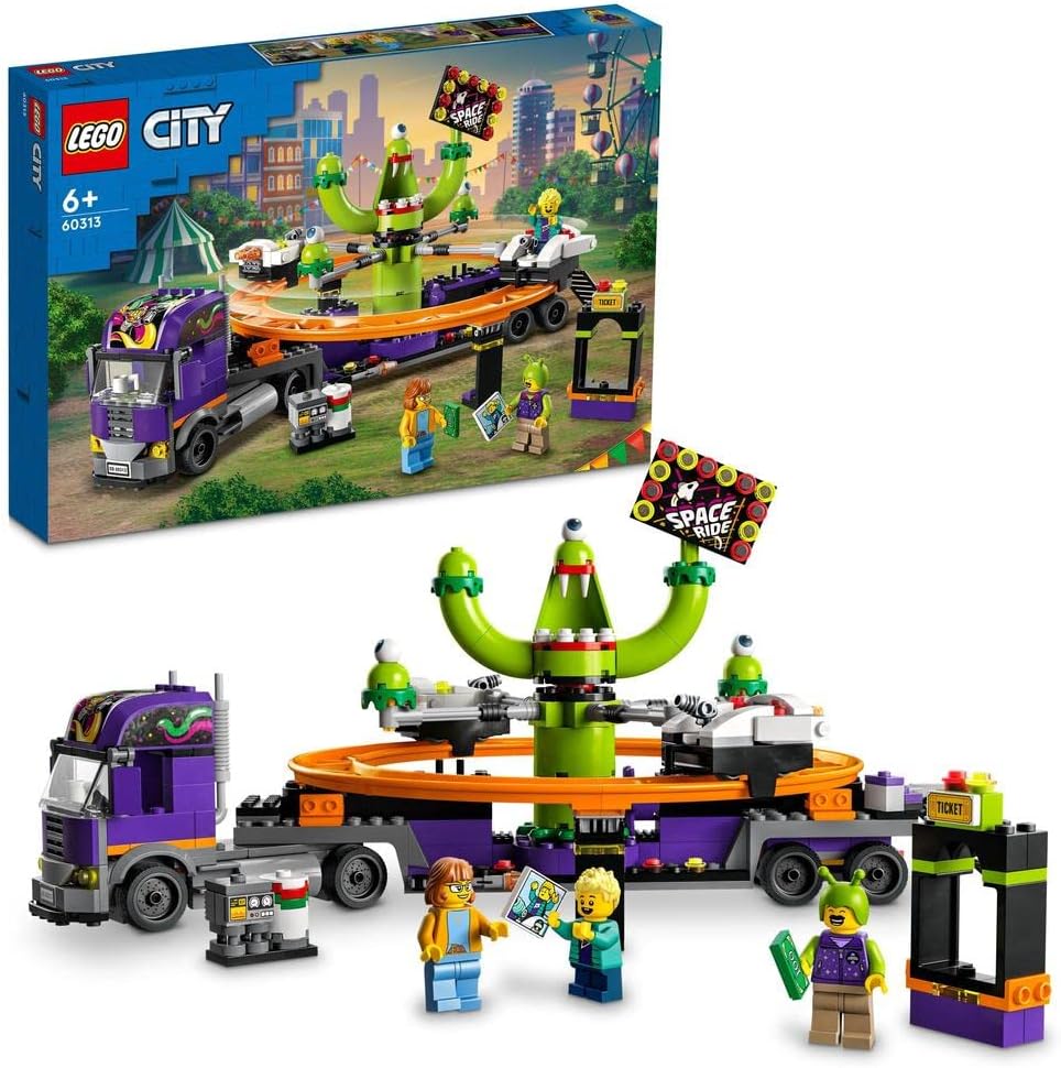 LEGO CITY Space Ride Amusem1ent Truck (60313)
