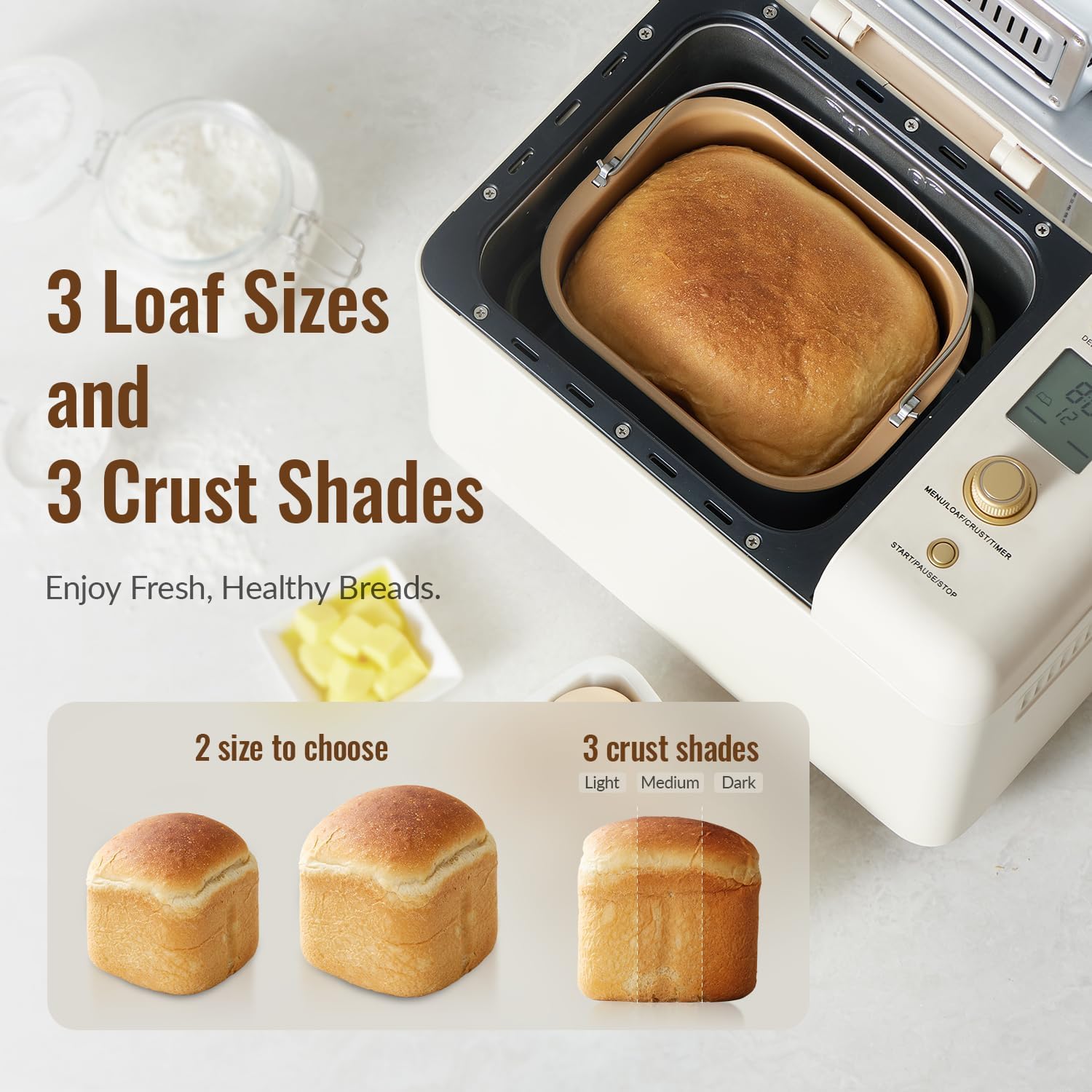 DEMO MODEL Neretva 2.2LB 15-in-1 Bread Machine/LIKE NEW