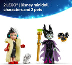 LEGO Disney Villains Maleficent’s and Cruella De Vil’s Dresses Kids Toy(43262)