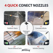 DEMO XWILLING Pressure Washer, Max 2800 PSI Electric Power Washer, 4 Nozzles-XW-AS401