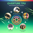 Case of 10 KG OVERTURE TPU Filament 1.75mm Flexible Roll, 95A Soft 3D Printer Filament, 1kg Spool (2.2 lbs) GRAY
