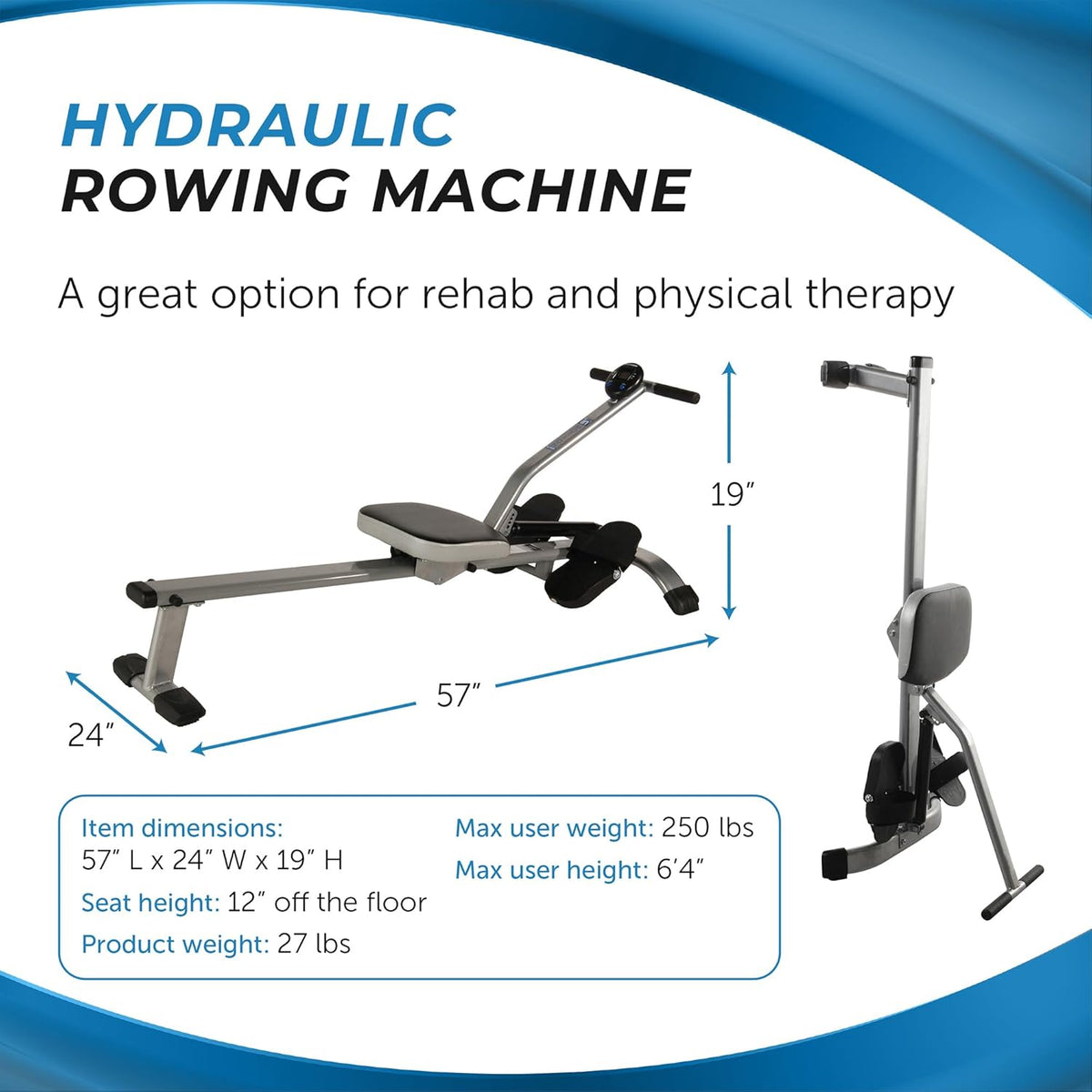 Inmotion Rower Stamina Products 35-0123-in Motion Rower