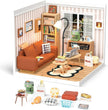 Rolife DIY Miniature Plastic House Building Set Cozy Living Lounge (DW007)