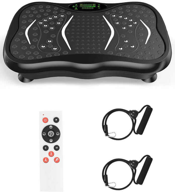 Used Vibration Plate Exercise Machine, 119 Adjustable Speed, 330 Lbs Capacity