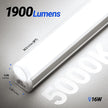 NEW Barrina (6 Packs) T5 3FT LED Shop Light, 1900lm, 5000K Daylight White, 16W,