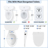 Demo Model /Unused BATHKITY Electric Bidet Toilet Seat-WLJG4-505V-US