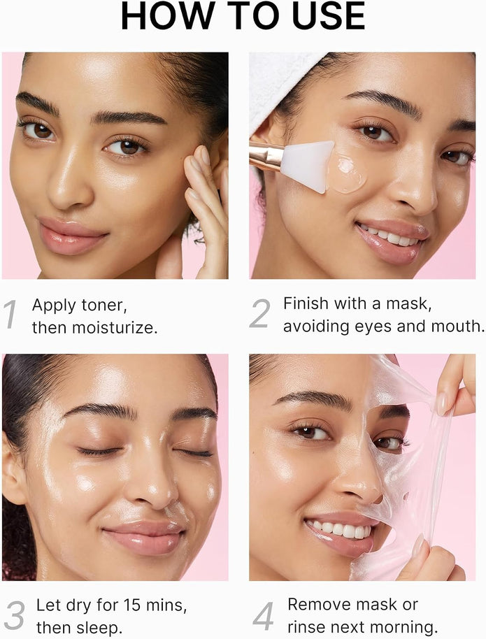 Medicube Collagen Overnight Wrapping Peel Off Facial Mask Pack - Elasticity Hydration Care, 75ML