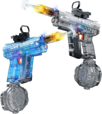 Electric Water Gun for Kids Adults, Automatic Squirt Gun with LED Lights 2 Pack