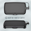 DEMO/OPEN BOX Chefman XL Electric Griddle with Removable Temperature Control, Immersible Flat Top Grill  25 x 51 CM