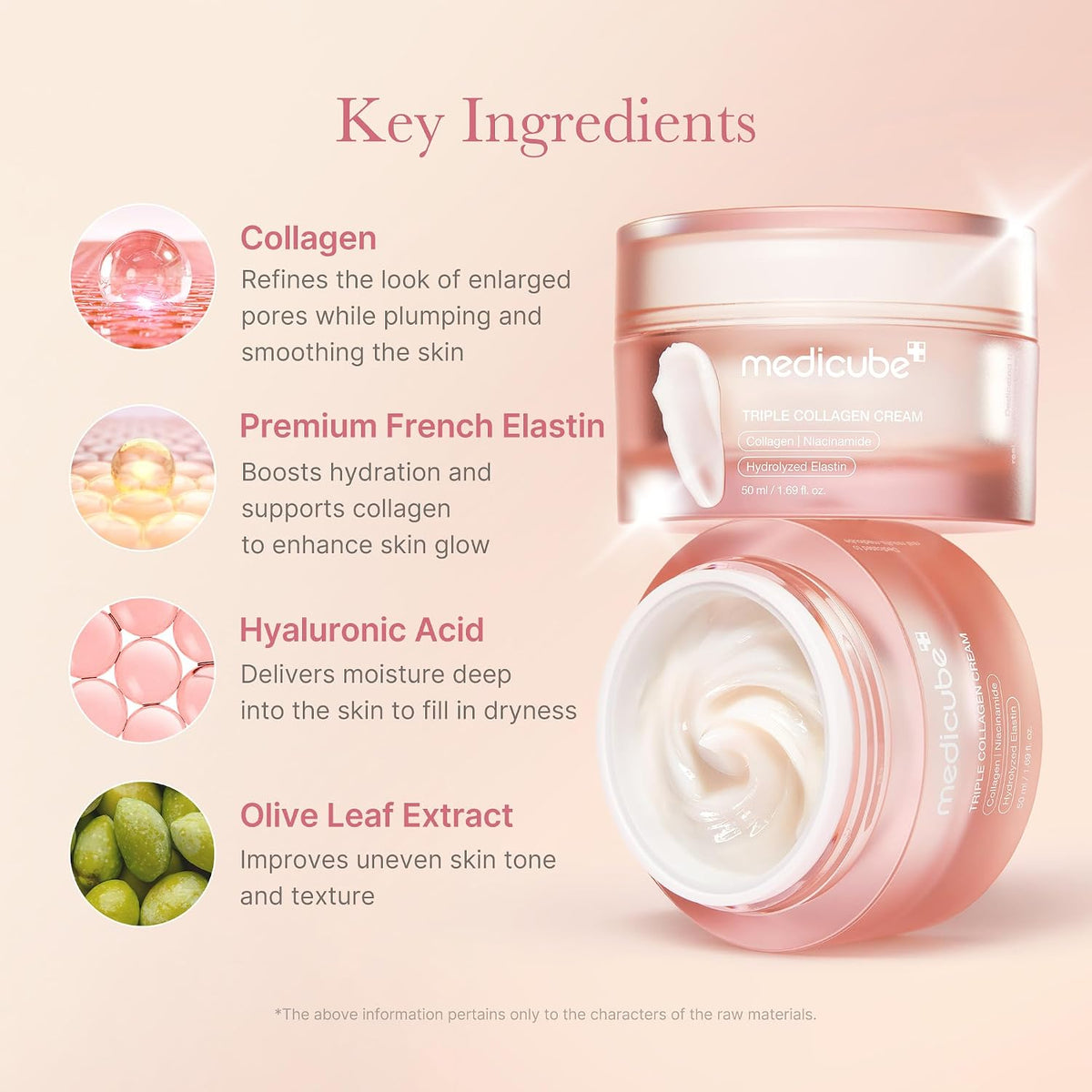 Medicube Triple Collagen Cream for Hydrating & Firming 50ML