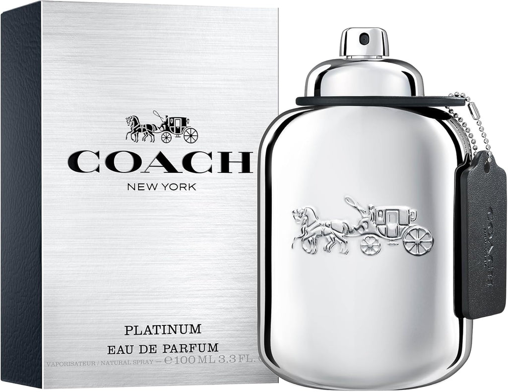 Coach Platinum by Coach Eau De Parfum Spray 3.3 oz / 100ml for Men