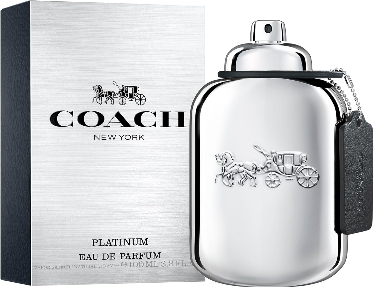 Coach Platinum by Coach Eau De Parfum Spray 3.3 oz / 100ml for Men
