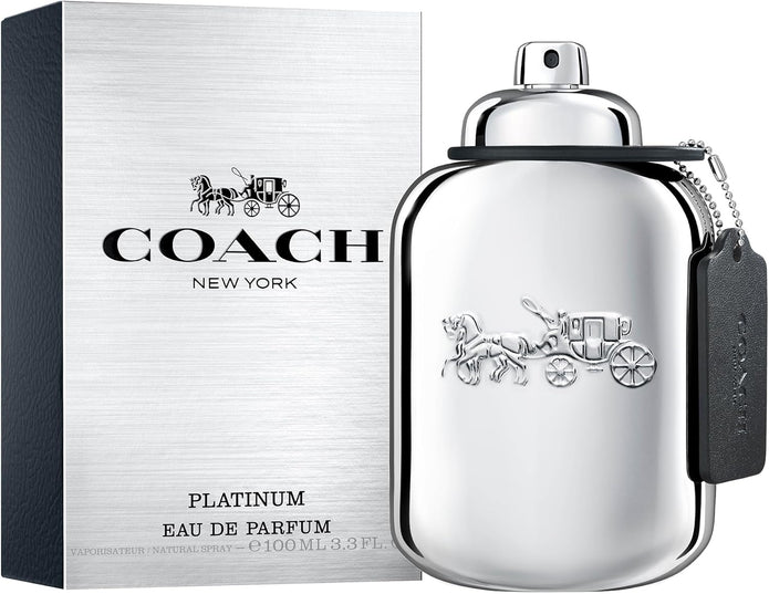 Coach Platinum by Coach Eau De Parfum Spray 3.3 oz / 100ml for Men