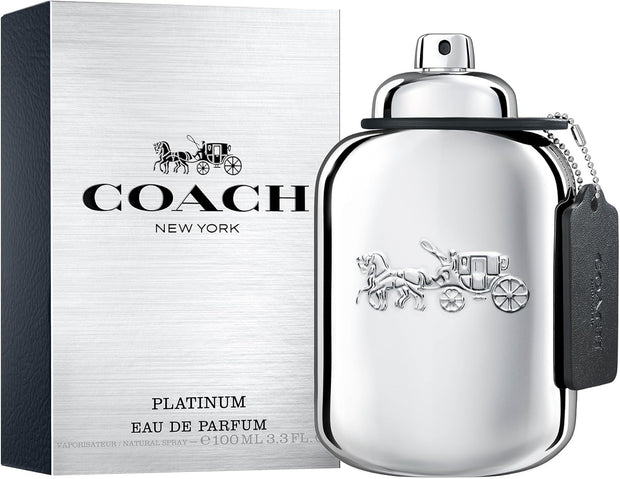 Coach Platinum by Coach Eau De Parfum Spray 3.3 oz / 100ml for Men