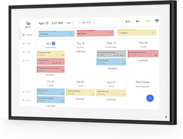 Digital Calendar, 15.6 Inch WiFi Digital Calendar&Chore Chart