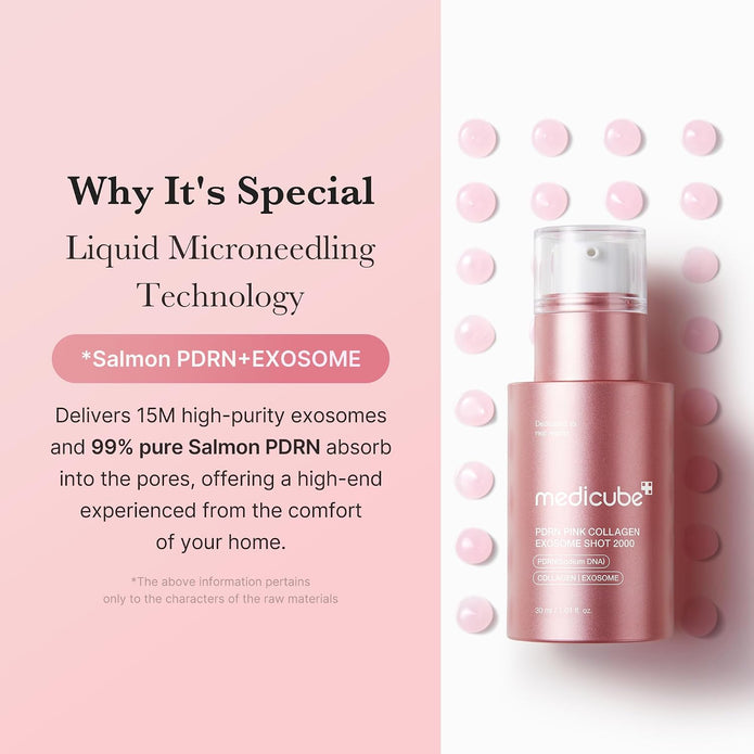 Medicube PDRN Pink Collagen Exosome Shot Serum 2000