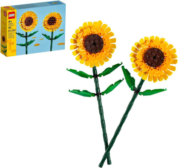 LEGO Sunflowers Building Toy for Kids Artificial Sunflowers for Home Decor (40524)