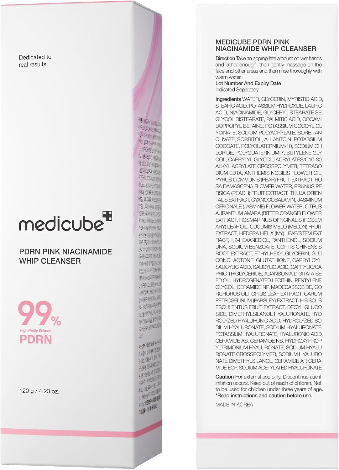 medicube PDRN Marshmallow Whip Cleanser | Face Wash, Cleansing Foam