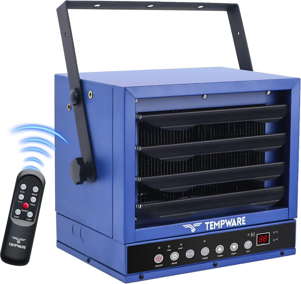 NEW/OPEN BOX TEMPWARE 7500W Electric Garage Heater-TW7500ER
