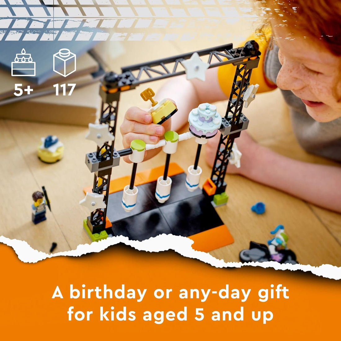 LEGO City Stuntz The Knockdown Stunt Challenge Playset (60341)