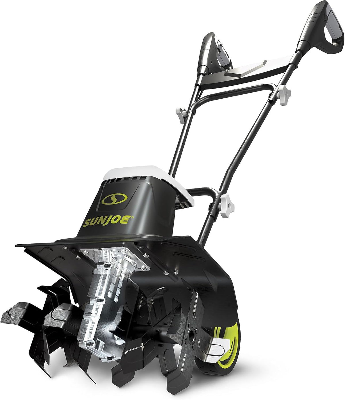 Sun Joe Corded Electric Garden Tiller & Cultivator with Steel Tines, TJ604E