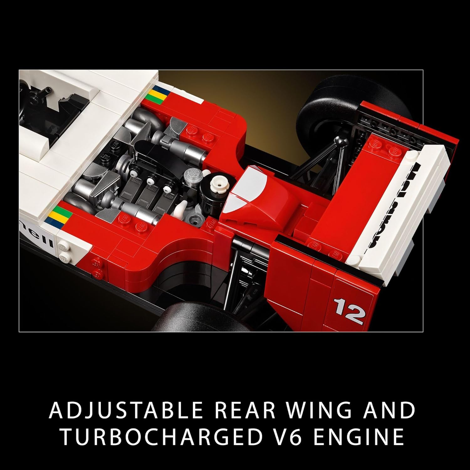LEGO Icons McLaren MP4/4 & Ayrton Senna Minifigure Model Car Kit 18+ (10330)